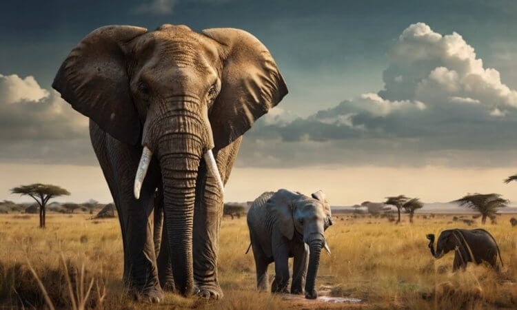 długość ciąży słonia ile trwa