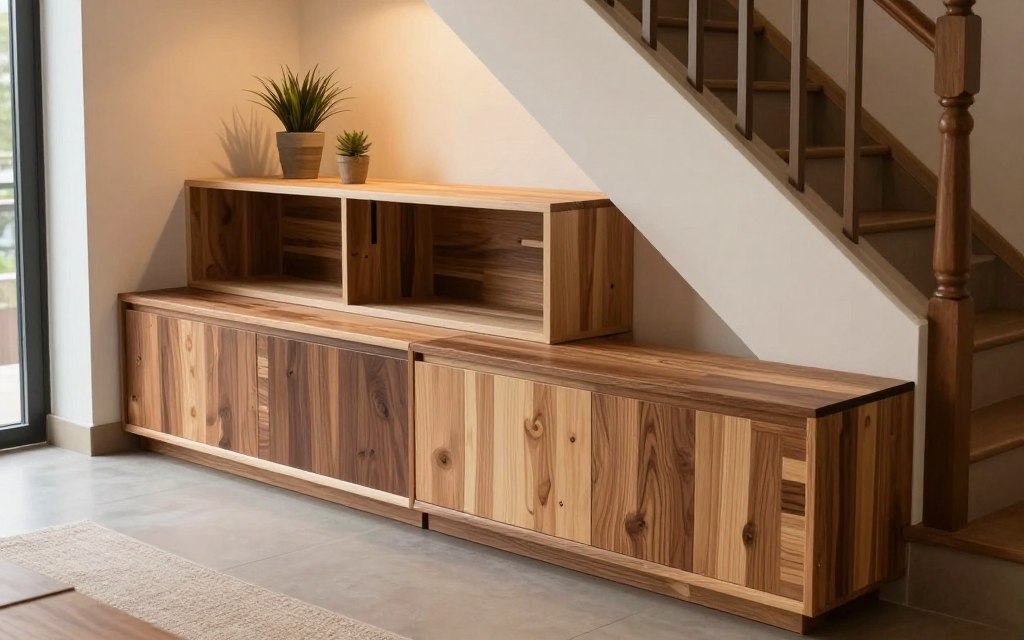 materiałów zabudowy pod schodami