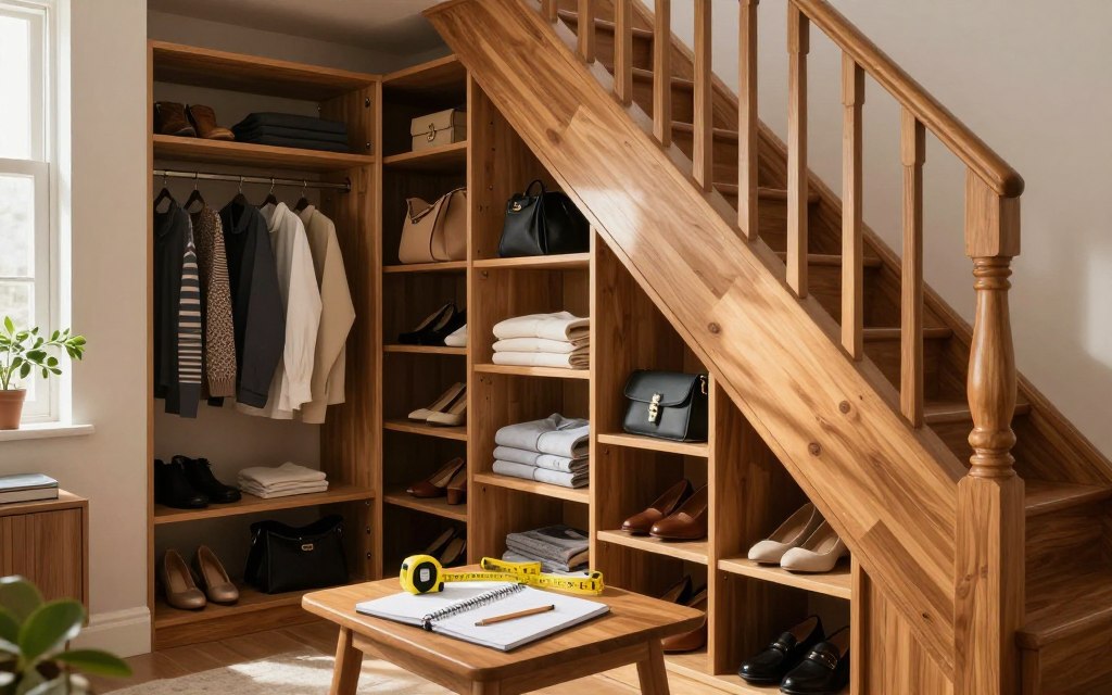 przestrzeń pod schodami