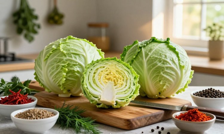 jakie przyprawy do młodej kapusty