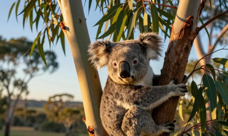 dlaczego misie koala tulą się do drzewa