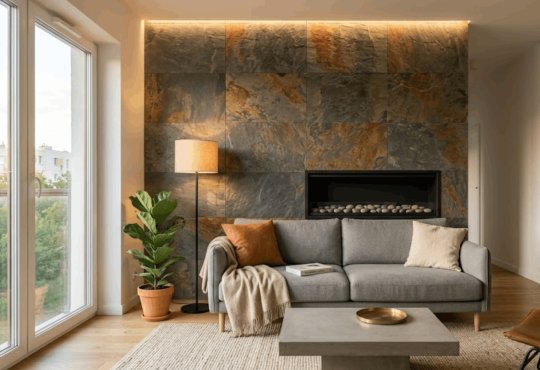 Fornir kamienny na ścianę - łatwy montaż i przystępna cena