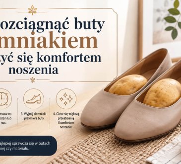 Jak rozciągnąć buty ziemniakiem